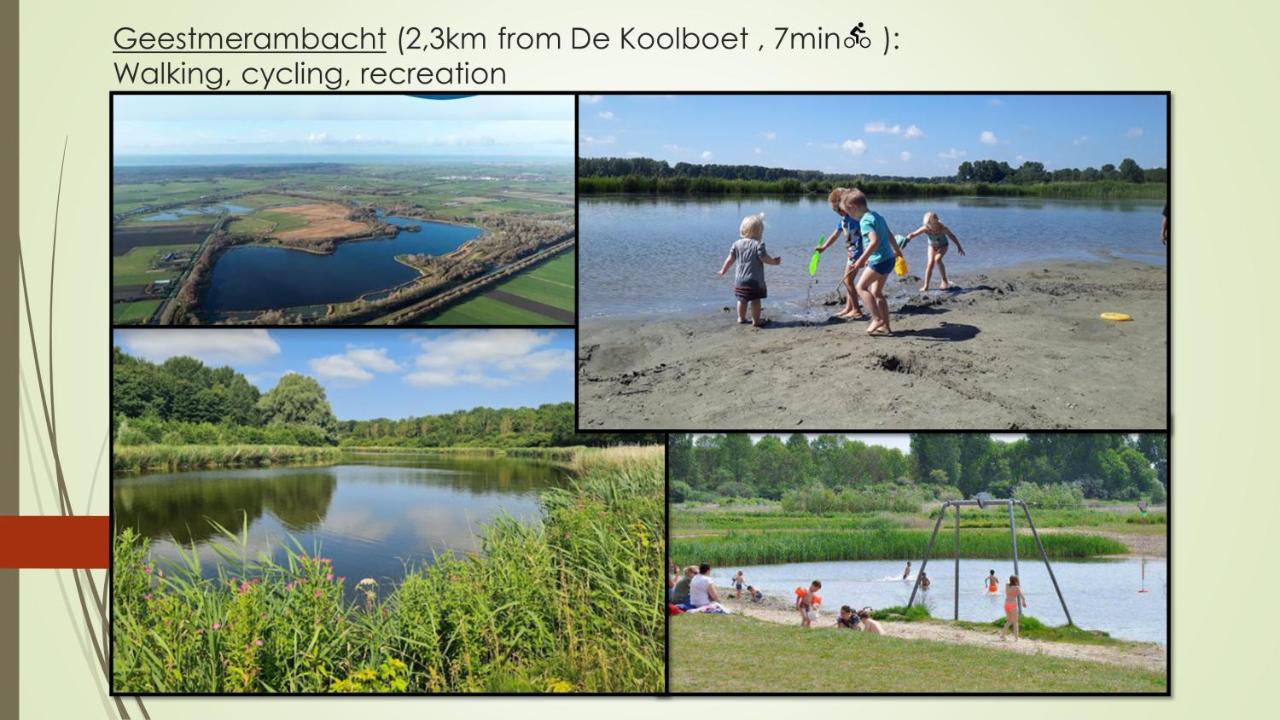 Vakantiewoning De Koolboet Koedijk Kültér fotó
