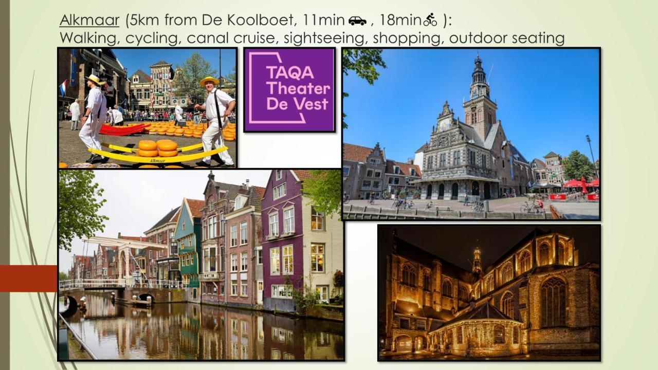 Vakantiewoning De Koolboet Koedijk Kültér fotó